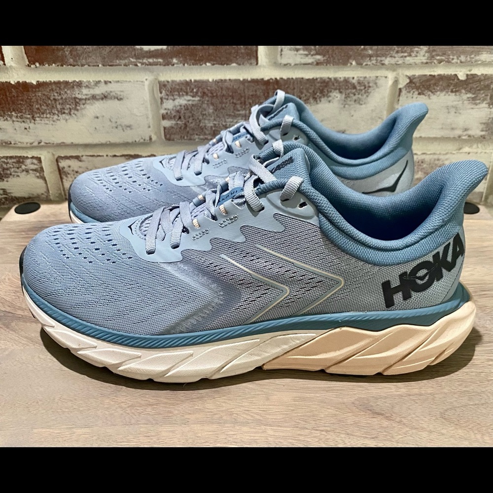 Hoka One One Arahi 5 1115012 BFPB Blue Running Shoes Sneakers Women's Size 10 D